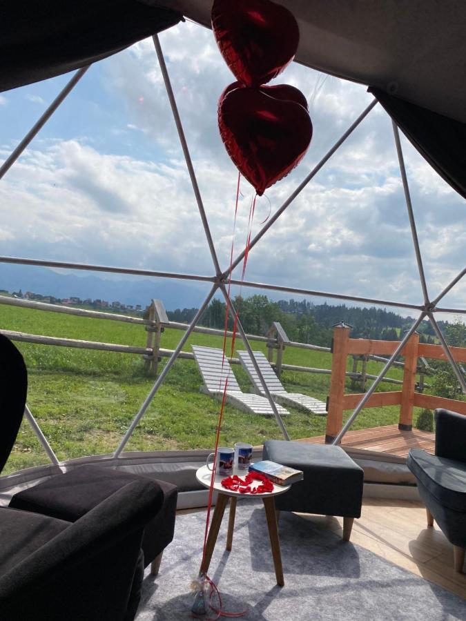 Glamping Pasieka Namiot Glamp Bukowina Tatrzanska - Domki W Gorach Groń Buitenkant foto