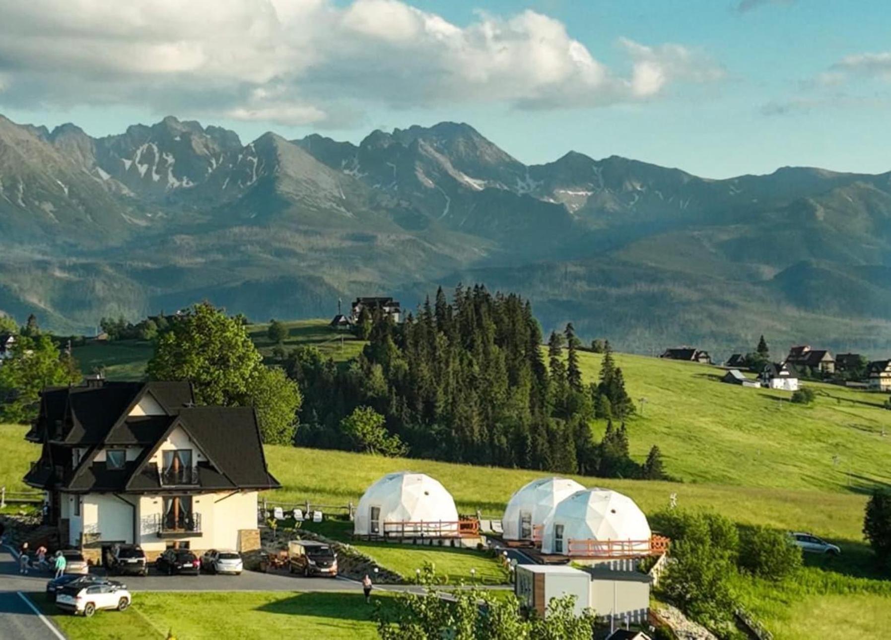 Glamping Pasieka Namiot Glamp Bukowina Tatrzanska - Domki W Gorach Groń Buitenkant foto