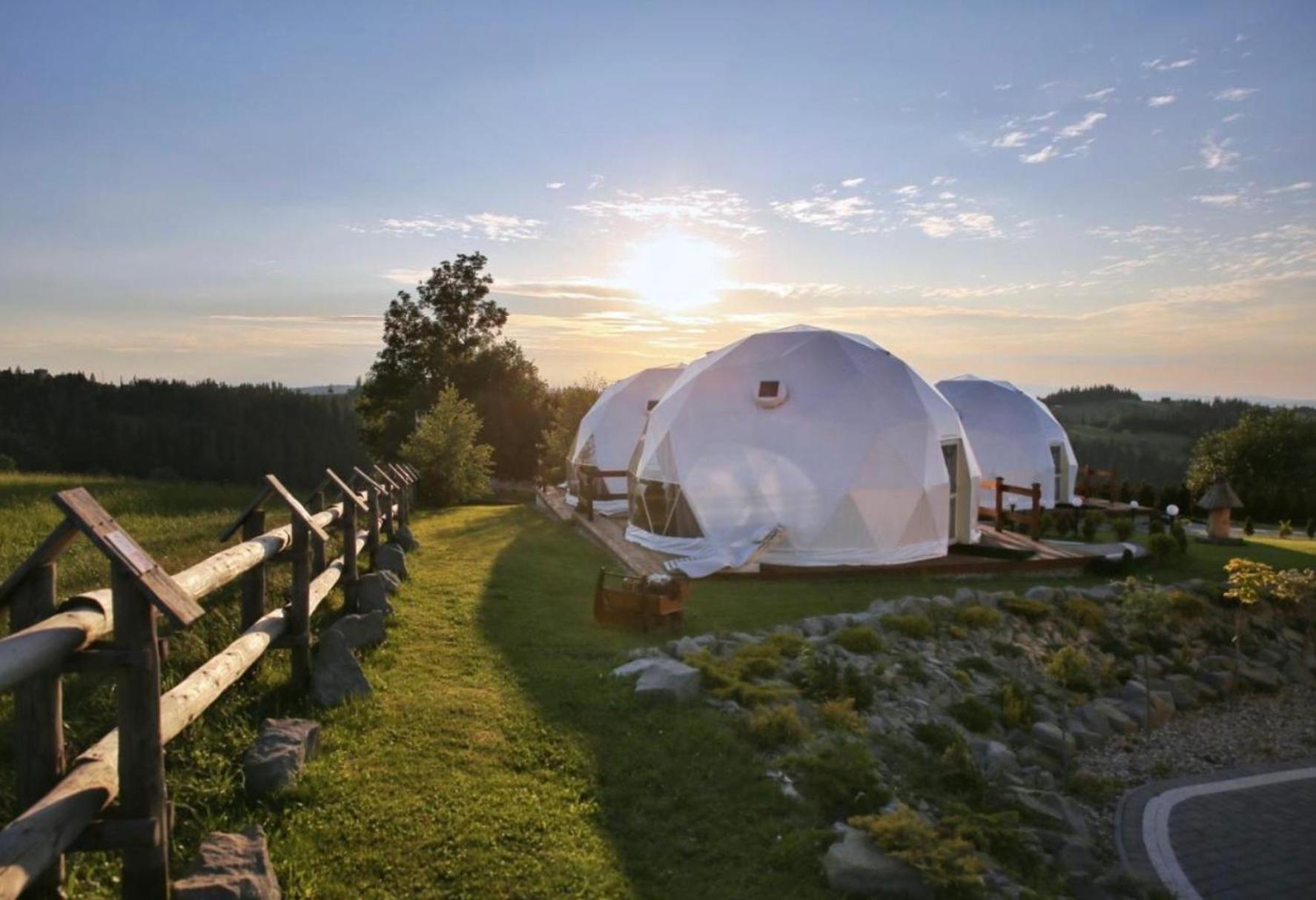 Glamping Pasieka Namiot Glamp Bukowina Tatrzanska - Domki W Gorach Groń Buitenkant foto