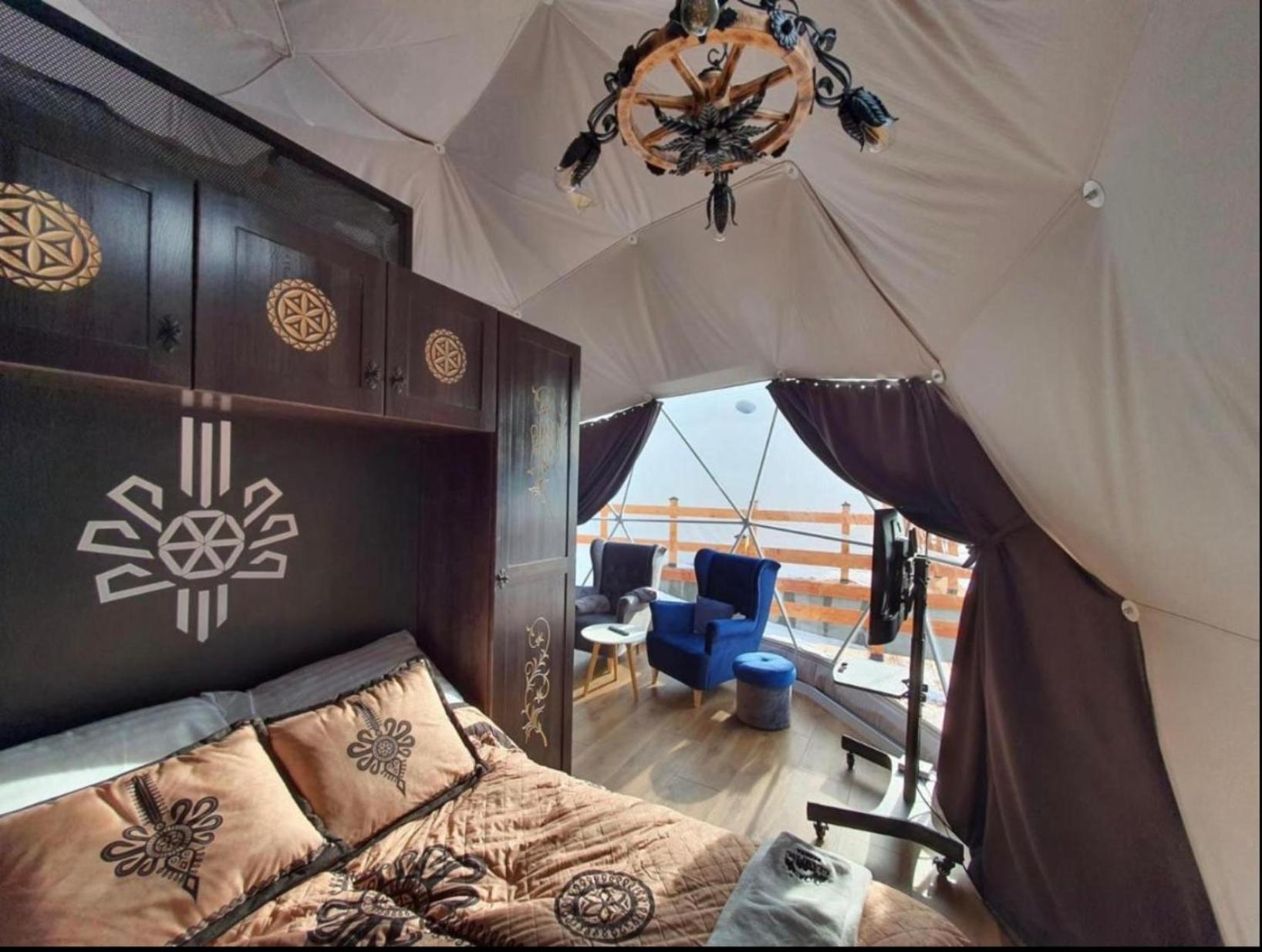 Glamping Pasieka Namiot Glamp Bukowina Tatrzanska - Domki W Gorach Groń Buitenkant foto