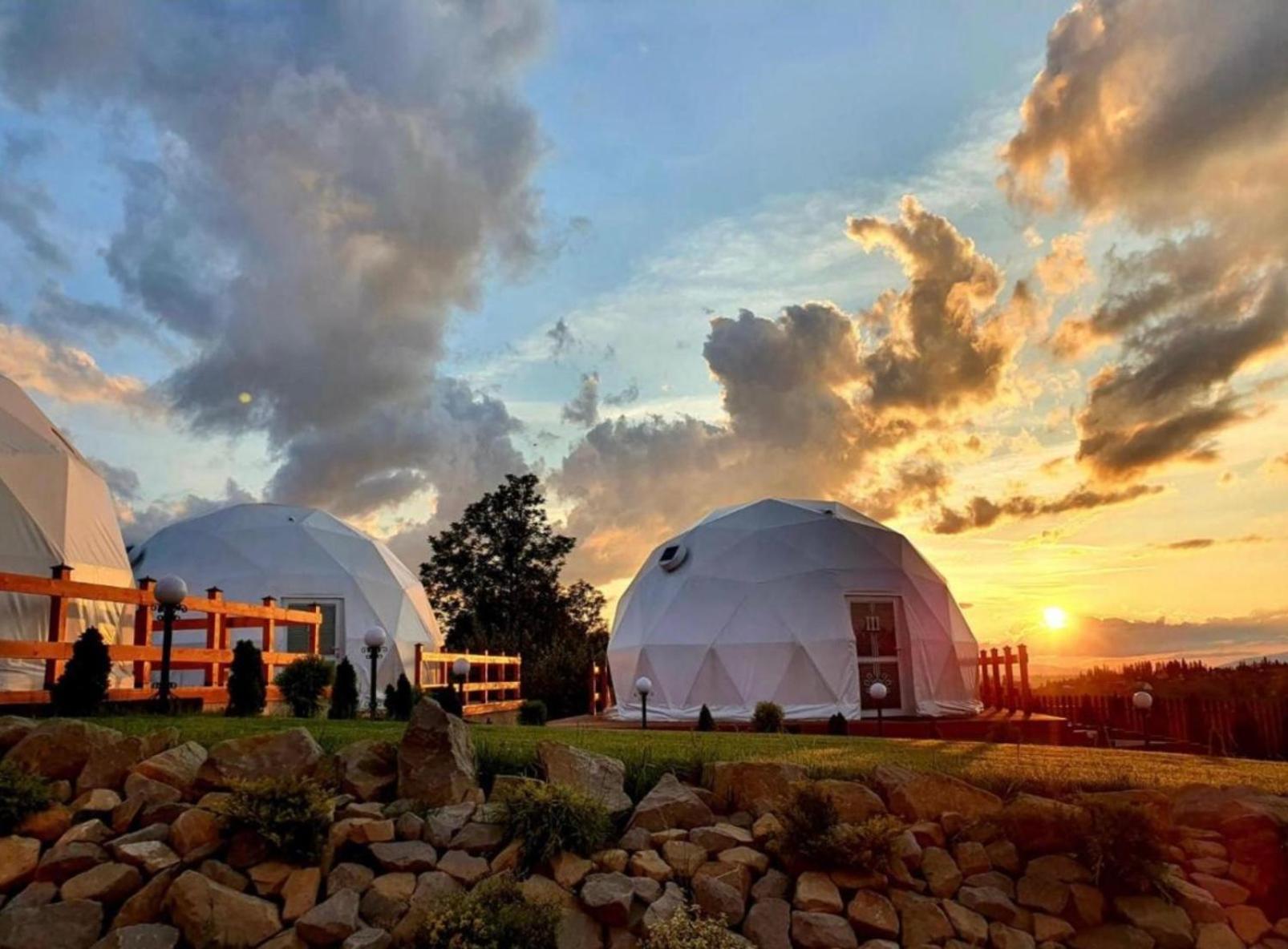 Glamping Pasieka Namiot Glamp Bukowina Tatrzanska - Domki W Gorach Groń Buitenkant foto