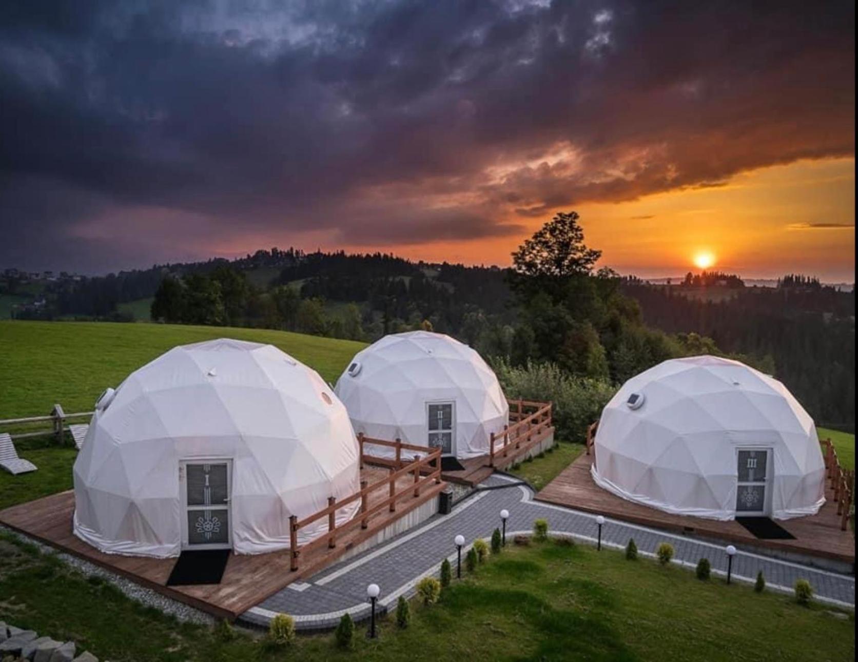 Glamping Pasieka Namiot Glamp Bukowina Tatrzanska - Domki W Gorach Groń Buitenkant foto